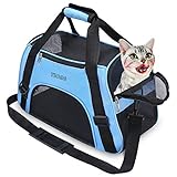 YLONG Transporttasche für Katzen und Hunde, von Fluggesellschaften zugelassen, weiche Seiten,...